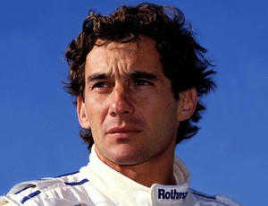 Foto de Ayrton Senna tirada em 1994 por Jean-François Galeron virou icônica (Foto: Jean-François Galeron)