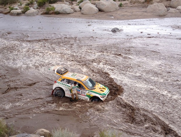 Rally Dakar equipe Mitsubishi Petrobras (Foto: Divulgação)