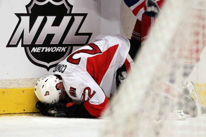 Erik Condra, Ottawa Senators NHL 2012 (Foto: Getty Images) Erik Condra, Ottawa Senators NHL 2012 (Foto: Getty Images)