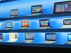 Novos Ultrabooks da Intel com Windows 8 (Foto: Daniela Braun/G1)