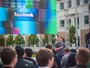 Facebook re&uacute;ne funcion&aacute;rios em evento para comemorar IPO