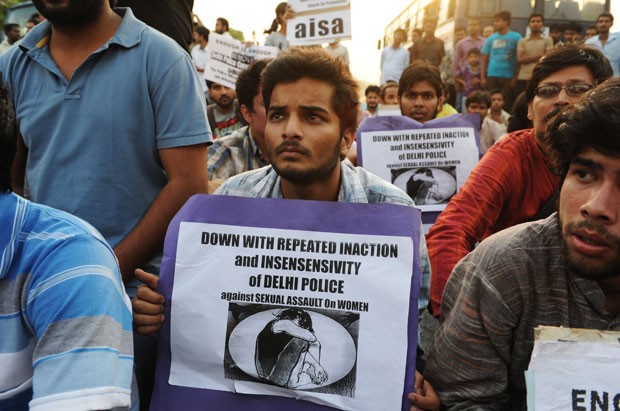 Caso provocou onda de protestos na capital indiana (Foto: Sajjad Hussain/AFP)