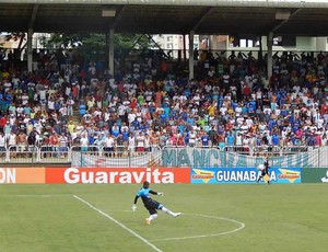 Atleta lutava para ser a terceira opção no gol (Foto: Thiago Leal/Arquivo Pessoal)