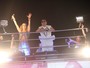 Claudia Leitte recebe Psy em seu trio: 'Sucesso mais avassalador do ano!'