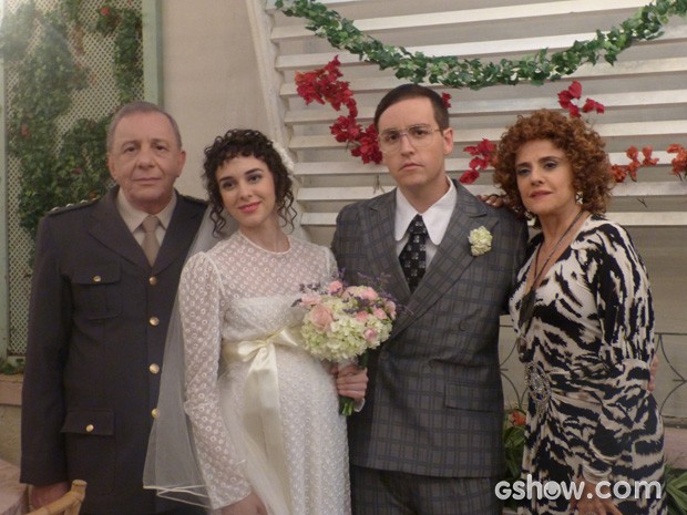 Casamento de Lineu e Nenê (Foto: A Grande Família/ TV Globo)