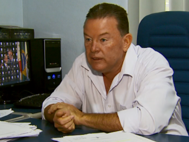Segundo prefeito de Ipuiúna, animais eram alimentados corretamente (Foto: Reprodução EPTV) Segundo prefeito de Ipuiúna, animais eram alimentados corretamente (Foto: Reprodução EPTV)