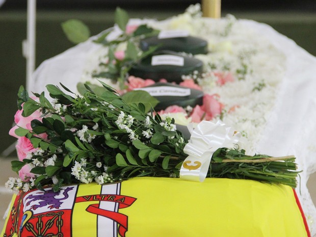 Família morta em chacina na Espanha é velada em João Pessoa (Foto: Diogo Almeida/G1)