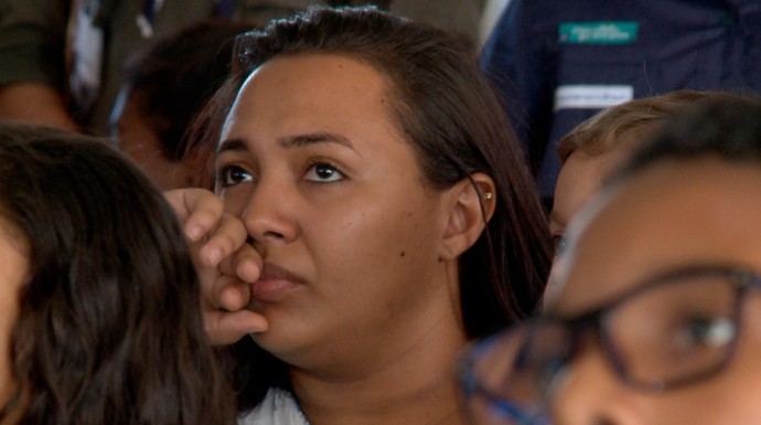 Torcida, Sarah, Teresina (Foto: TV Clube ) Torcida, Sarah, Teresina (Foto: TV Clube )