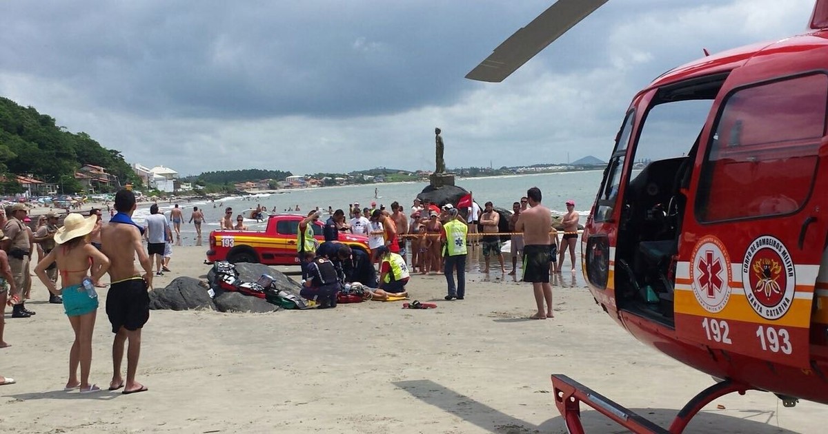 G Homem Morre Afogado Em Barra Velha No Litoral Norte De Sc