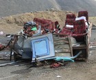 Acidente com 3 ônibus mata 34 e fere 70 no Peru (AP)