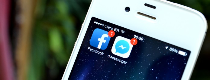 Facebook e Messenger (Foto: Luciana Maline/TechTudo)