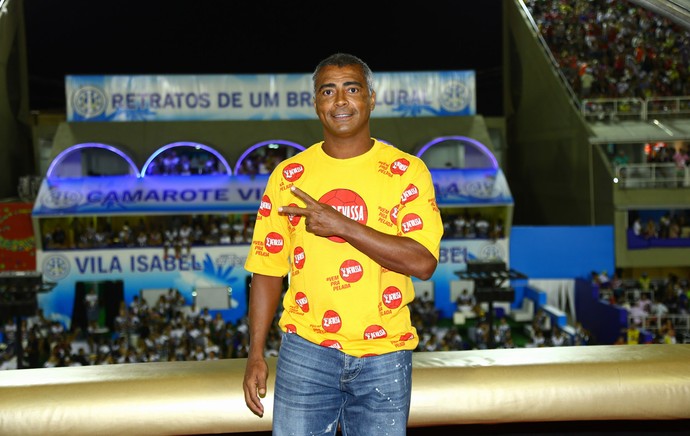 Carnaval - Sapucaí - Romario (Foto: Cleomir Tavares) Carnaval - Sapucaí - Romario (Foto: Cleomir Tavares)