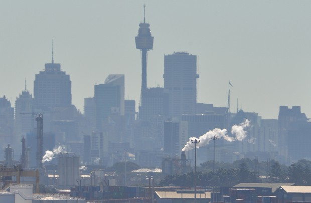  Austrlia teve o ano mais quente de toda a histria, de acordo com relatrio; foto mostra vista de Sydney (Foto: AFP Photo/Peter Parks)