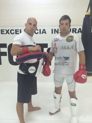 Alex Gazé e Gustavo Coelho MMA (Foto: Arquivo pessoal)