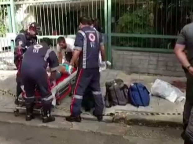 G1 Suspeito é baleado durante tentativa de assalto nos Jardins em SP