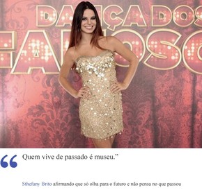 Frases Da Semana Quem Vive De Passado E Museu Disse Sthefany Brito O Programa Programas