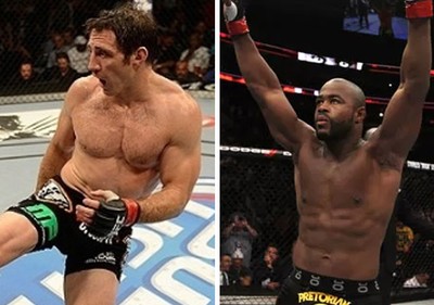montagem_ufc_Rashad-Evans-x-Tim-Kennedy (Foto: EDITORIA DE ARTE)