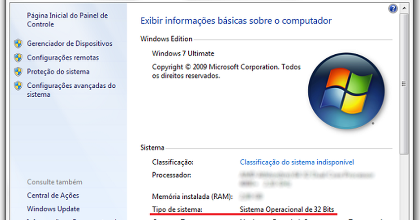 Quanto De Memoria O Windows Vista 32 Bits Reconhece