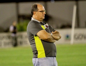 Marcelo Vilar, técnico do Botafogo-PB, durante a decisão contra o Campinense (Foto: Leonardo Silva/Jornal da Paraíba)