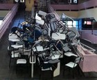 Greve na USP completa 100 dias; relembre (Ana Carolina Moreno/G1)