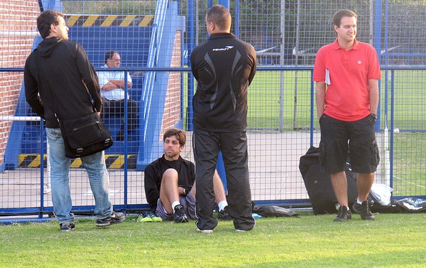 Treino do Vasco, Juninho (Foto: Thiago Fernandes / Globoesporte.com)