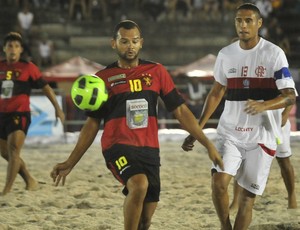 Flamengo x Sport Recife Copa Brasil de futebol de areia (Foto: Antonio Lima)