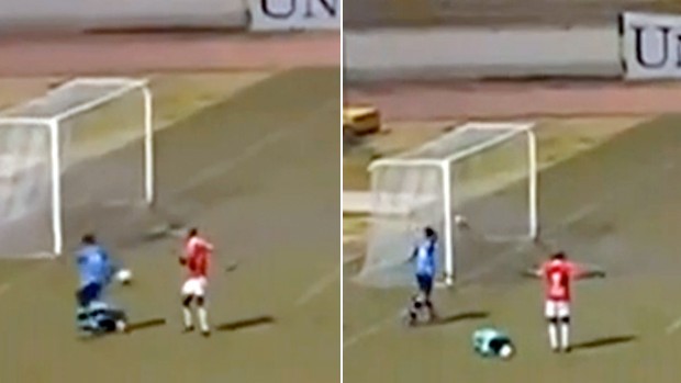 Fair play fica em segundo plano no campeonato peruano (Foto: Reprodução SporTV)