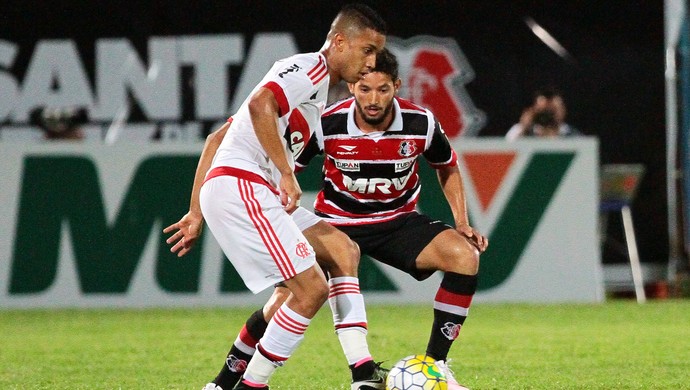 Santa Cruz x Flamengo (Foto: Marlon Costa / Pernambuco Press)