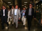 Arnold Schwarzenegger faz compras no Rio  