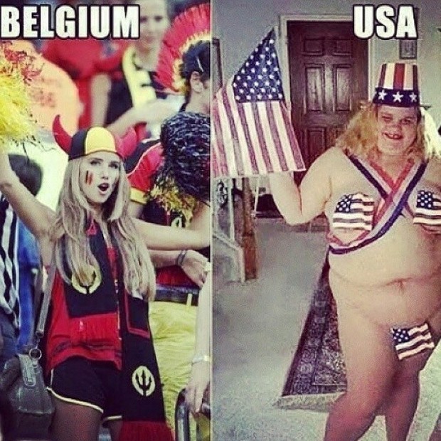 Josh Duhamel faz piada com jogo da Bélgica contra EUA na Copa (Foto: Instagram / Reprodução)