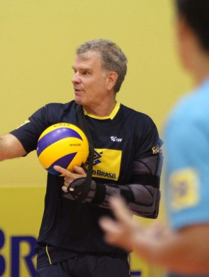 vôlei bernardinho brasil treino (Foto: Alexandre Arruda / CBV)