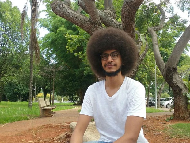 Marcos Queiroz, estudante da pós-graduação do Direito na Universidade de Basília (Foto: Marianna Holanda/G1)