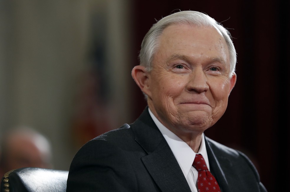 Jeff Sessions, nomeado de Trump para procurador-geral dos EUA (Foto: AP Photo/Alex Brandon)
