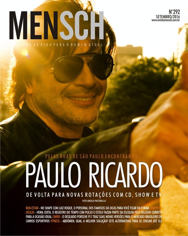 Paulo Ricardo (Foto: Revista MENSCH / Angelo Pastorello)