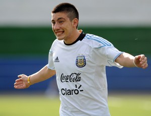 Adrián Martínez treino Argentina Sub-20 (2011) (Foto: AFP)