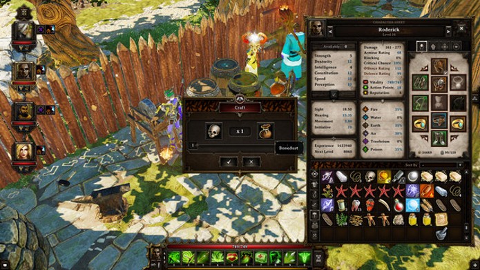 Qualquer item no jogo pode ser processado para algo mais valioso (Foto: Reprodução)