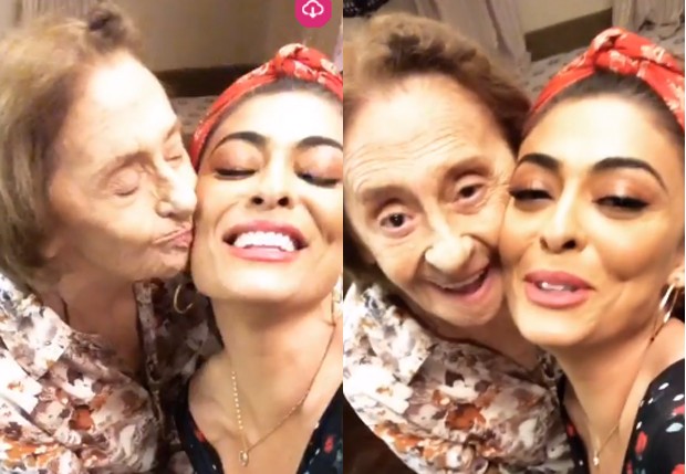 Laura Cardoso e Juliana Paes (Foto: Reprodução/Instagram) Laura Cardoso e Juliana Paes (Foto: Reprodução/Instagram)