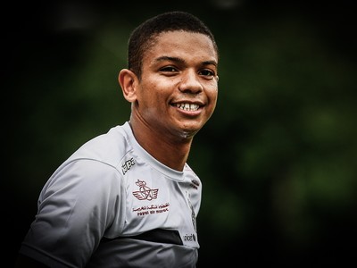 David Braz Santos (Foto: Ricardo Saibun / Divulgação Santos FC)