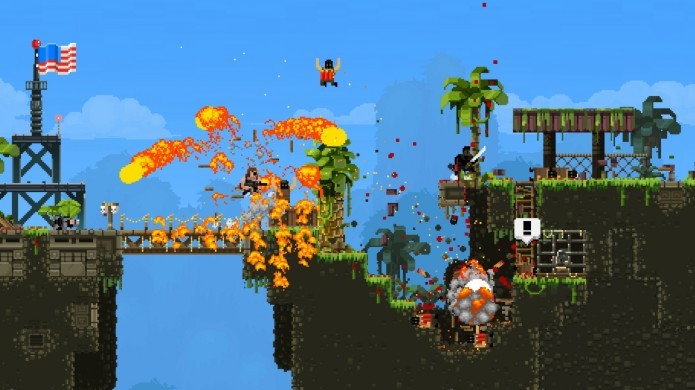 Chame os amigos para se divertir em Broforce (Foto: Divulgação/Steam)
