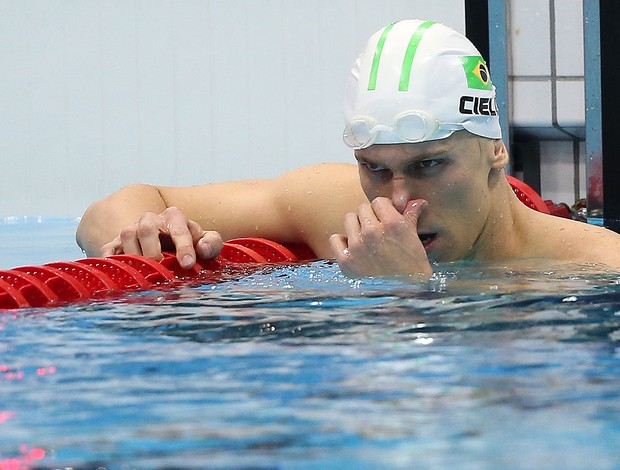 Cielo, Natação 50m Final (Foto: Satiro Sodré / AGIF)
