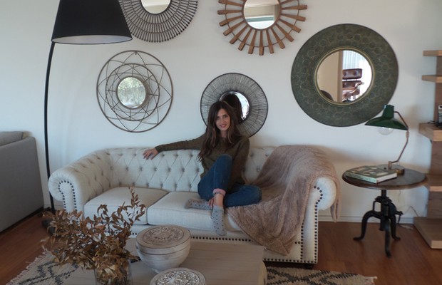 Sara Carbonero compartilha fotos de sua casa com o jogador Iker Casillas (Foto: Reprodução do Blog Cuando Nadie Me Ve)