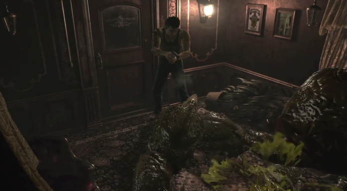 Veja como derrotar o Escorpião Gigante em Resident Evil Zero HD (Foto: Reprodução/Felipe Vinha)