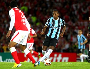 Zé Roberto jogo Grêmio Santa Fé (Foto: Lucas Uebel / Site Oficial do Grêmio)
