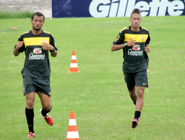 joão pedro neymar brasil sub 20 treino (Foto: Marcelo Russio / Globoesporte.com)