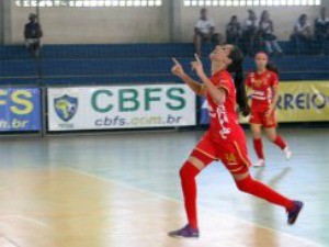 Juliana Londrina Taça Brasil de Futsal – Sub-17 feminino (Foto: Divulgação/CBFS)