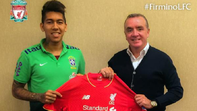 Roberto Firmino Liverpool (Foto: Divulgação / Liverpool)