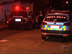 Operação começou no início da manhã em Anápolis, Goiás (Foto: Reprodução/ TV Anhanguera)
