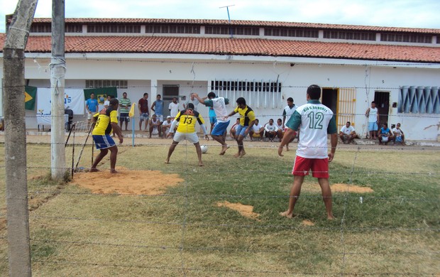 Campeonato de futebol no maior presídio do RN (Foto: Divulgação)