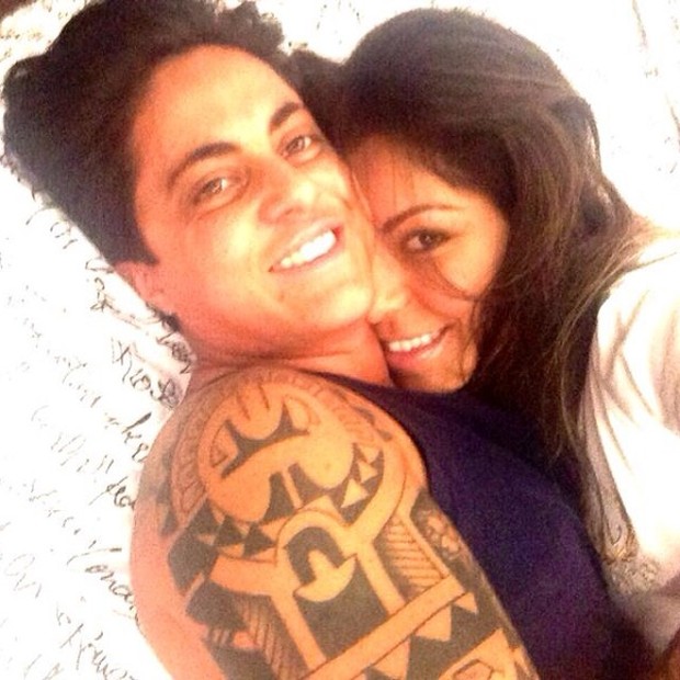 Thammy Miranda e a namorada, Andressa (Foto: Instagram / Reprodução)