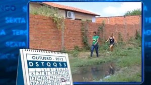 Quadro 'Calendário' cobra melhorias em bairros de Teresina (Foto: reprodução/ TV Clube)